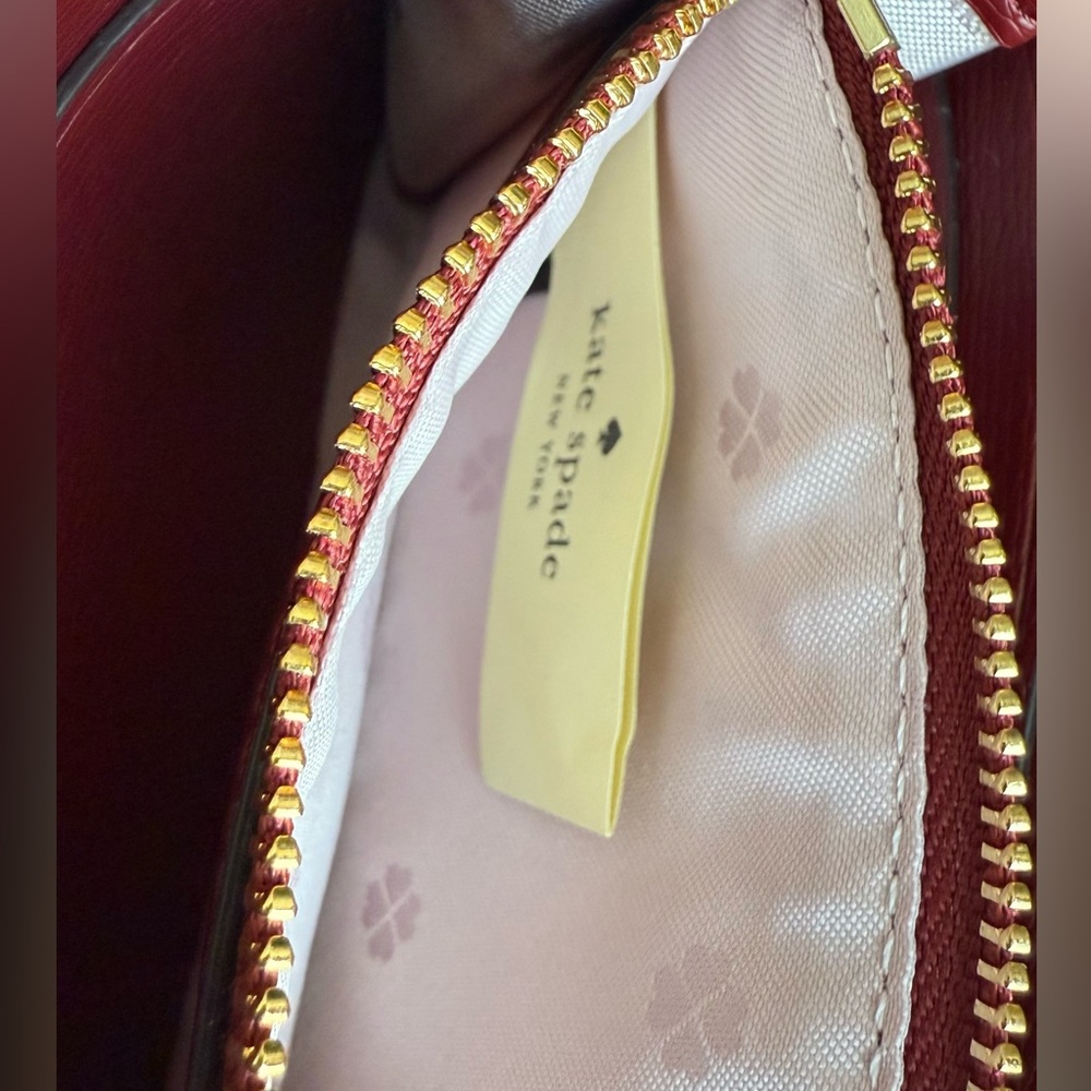 KATE SPADE ♠️ New York "Margaux" LIGHT PINK LEATHER TOTE BAG & WALLET SET🌟EUC🌟 - Picture 14 of 17